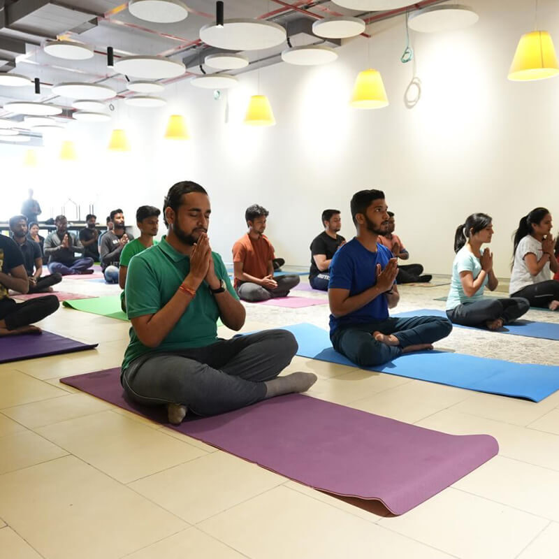 Yoga session image