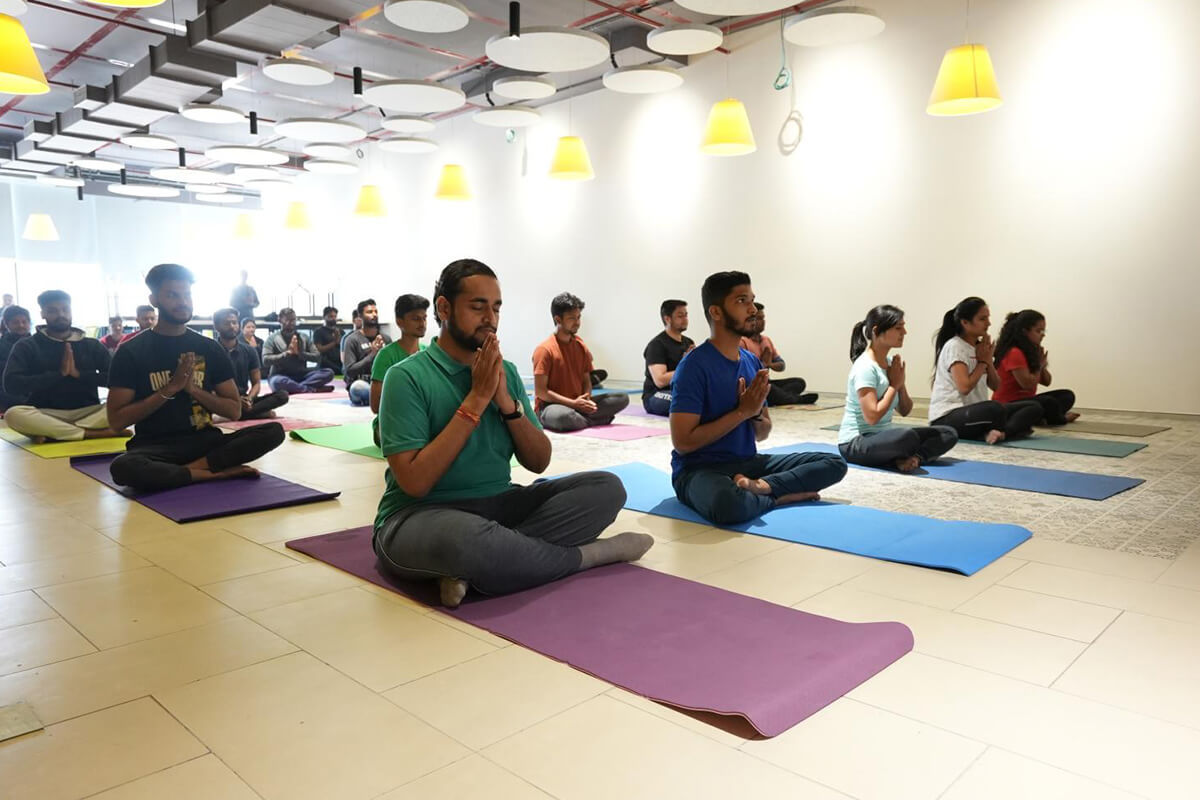 Yoga session image