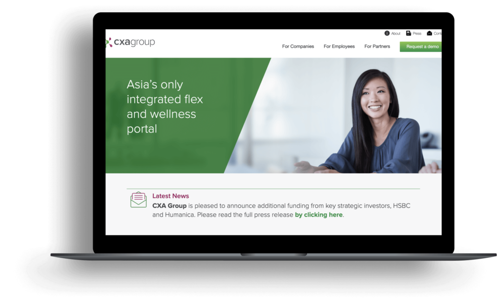 CXAgroup portal image